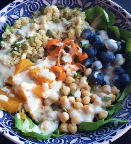 orange tahini dressing